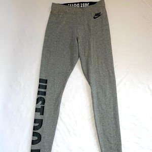 Gray Nike leggings